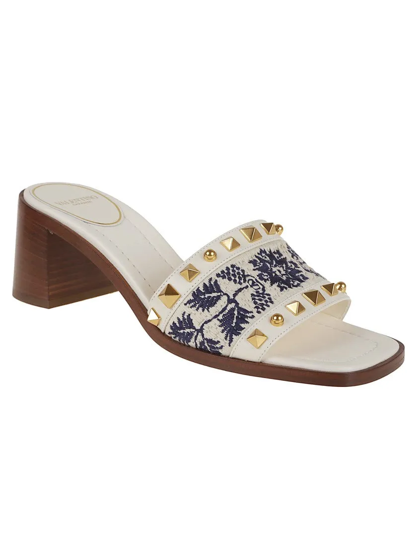 Calfskin Slide Sandals