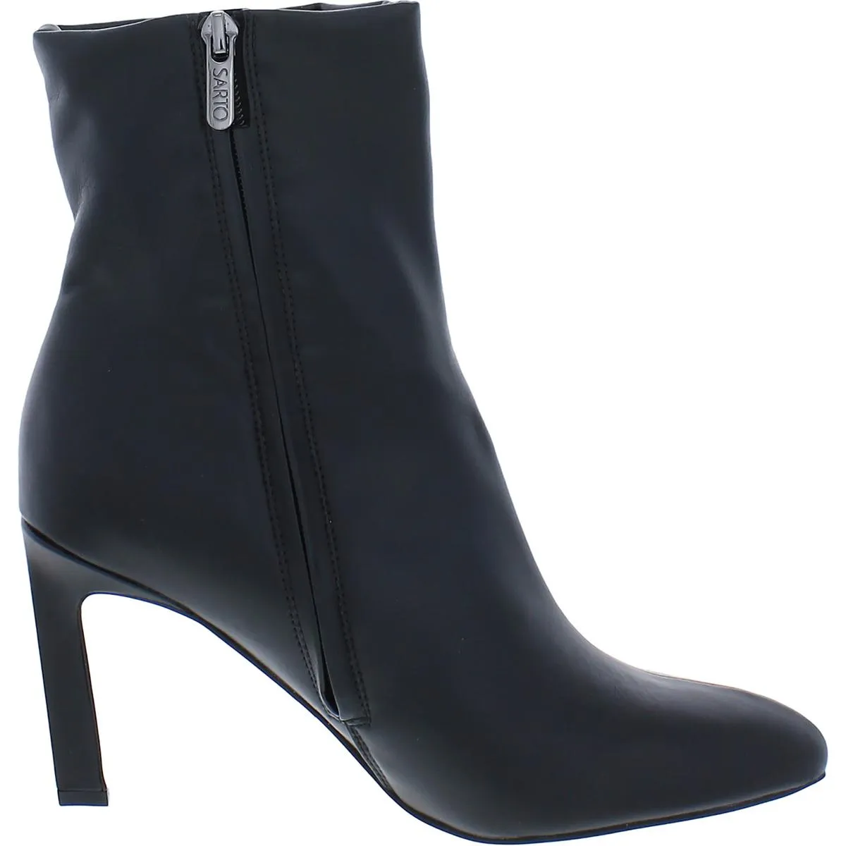 Calliebty Womens Faux Leather Ankle Booties
