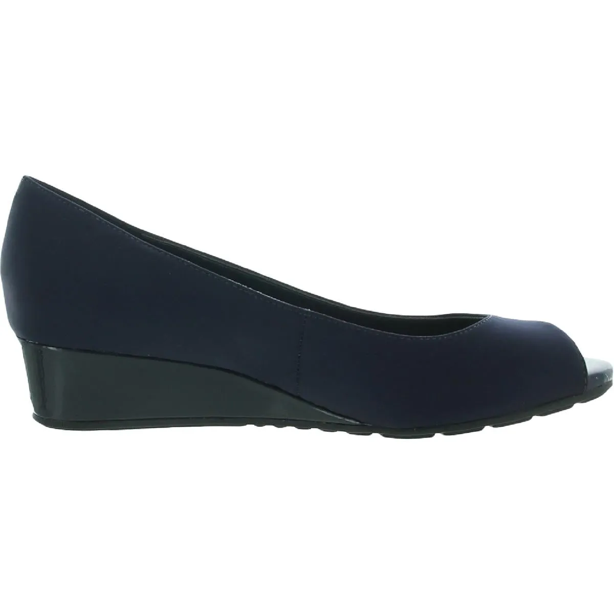 Candra Womens Peep Toe Man Made Pumps