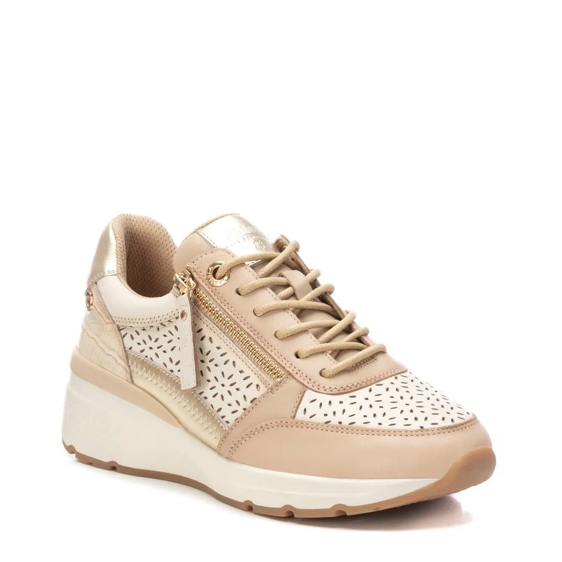 Carmela Collection Women's Leather Casual Sneakers By Xti