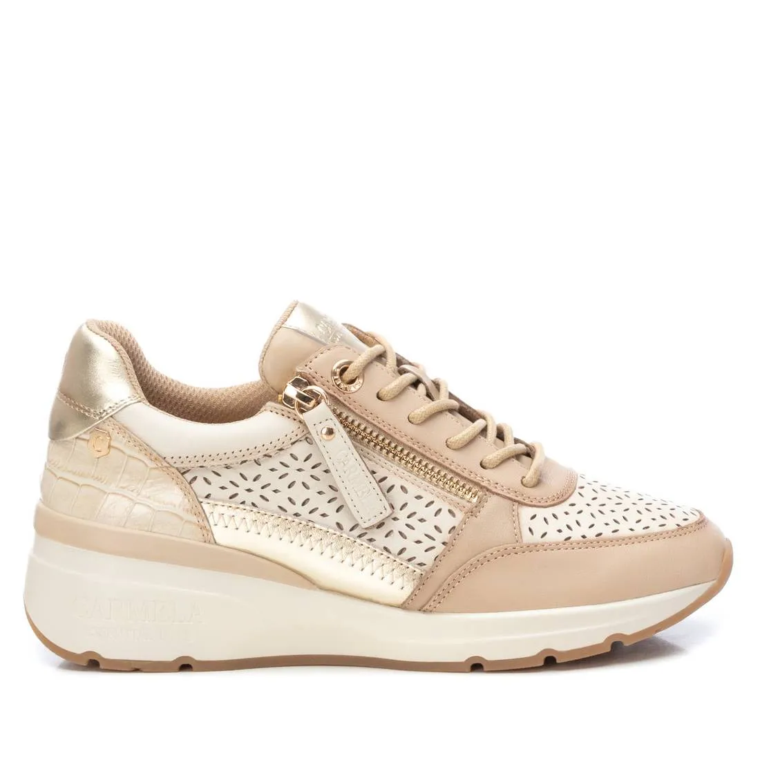 Carmela Collection Women's Leather Casual Sneakers By Xti