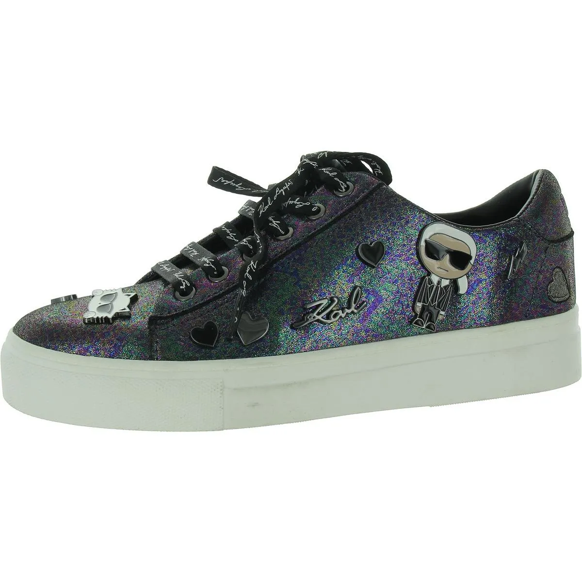 Cate Pins Womens Leather Lifestyle Casual And Fashion Sneakers