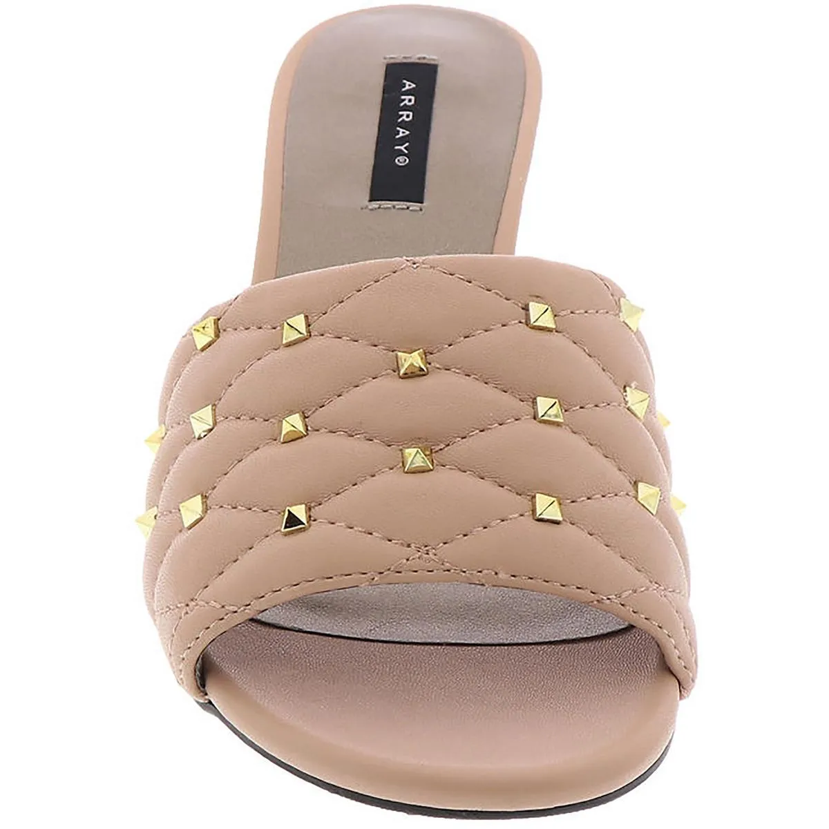 Celeste Womens Slip On Slides Heels