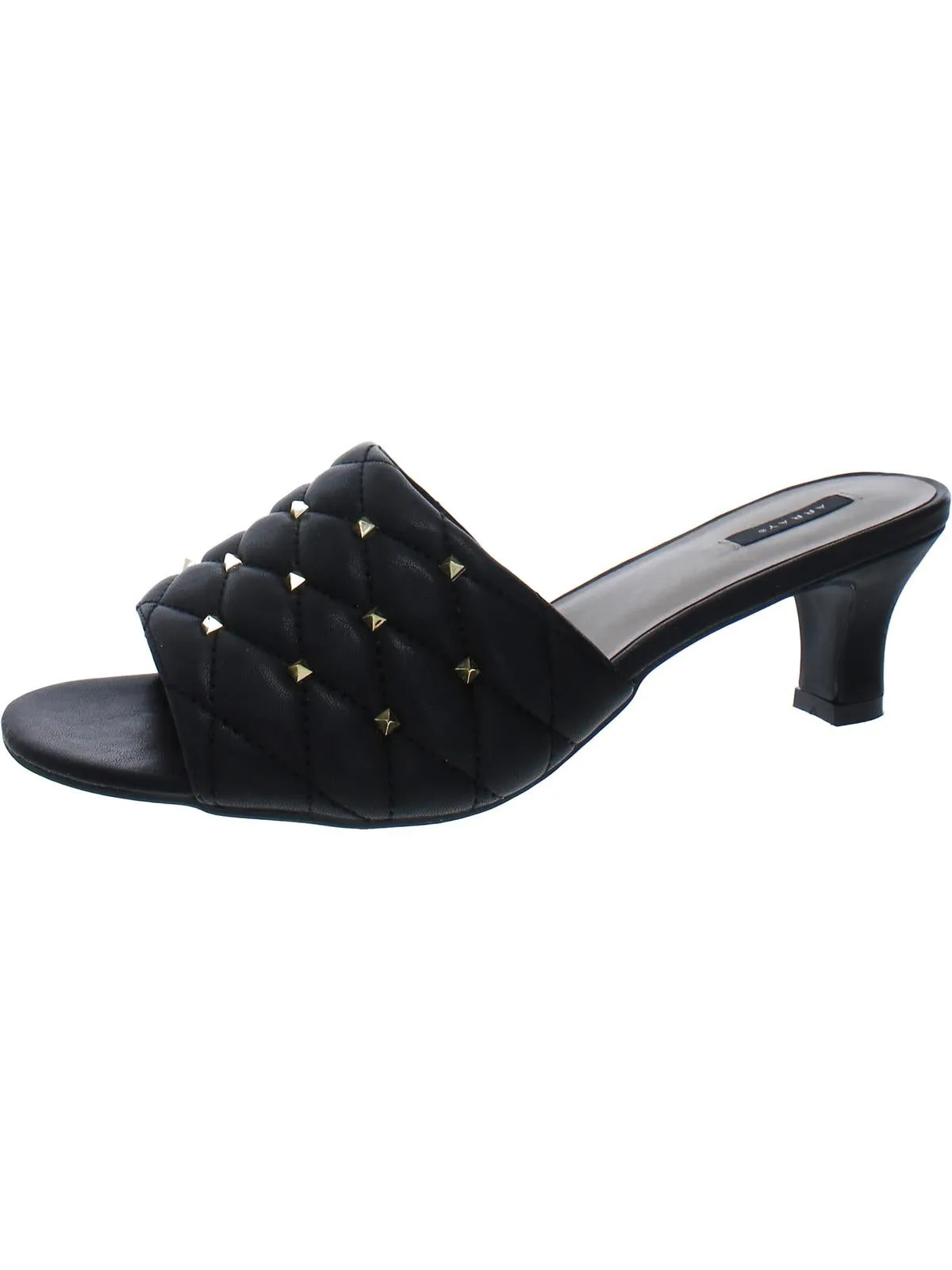 Celeste Womens Slip On Slides Heels