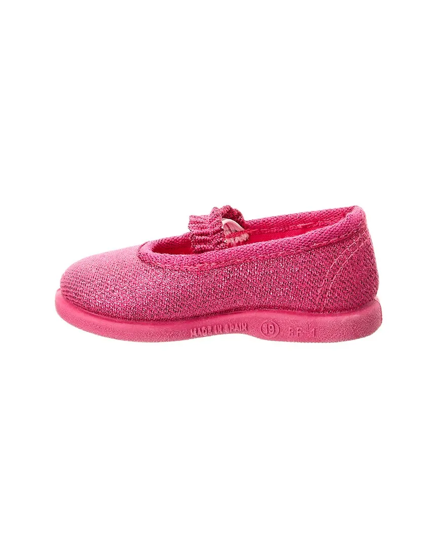Cienta Glitter Canvas Slip-On