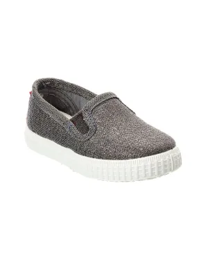 Cienta Glitter Canvas Slip-On