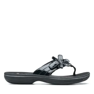 Clarks Brinkley Flora in Black Synthetic