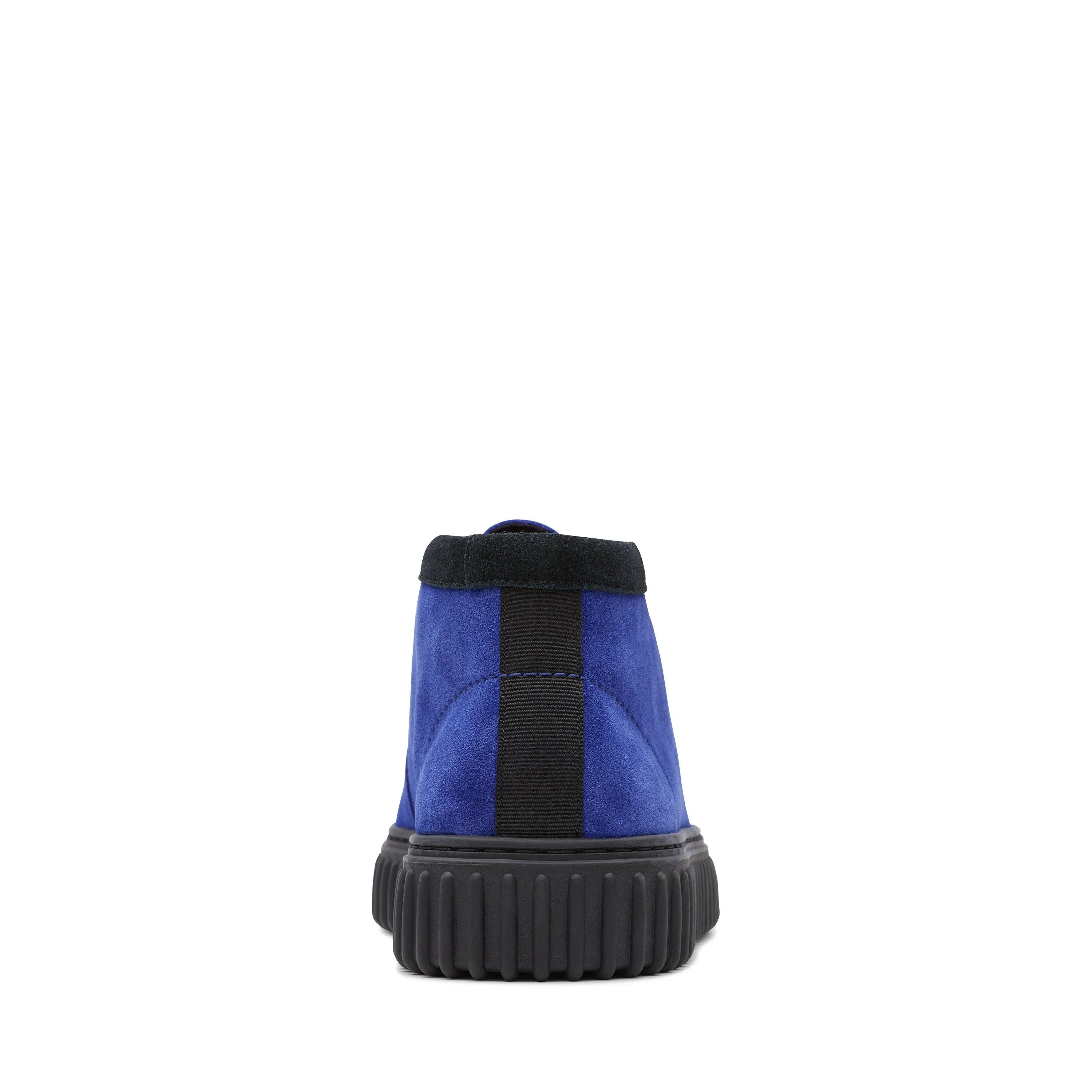 Clarks Torhill Hi in Blue Suede