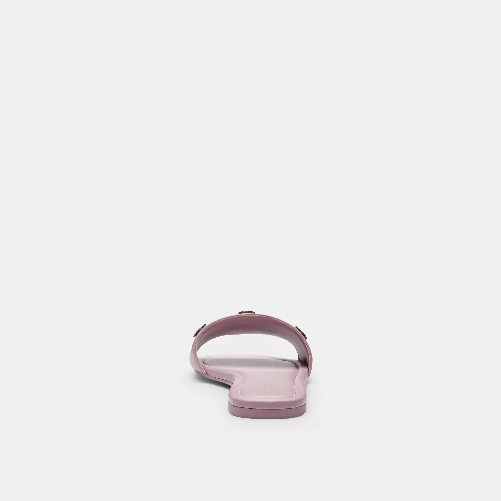 Coach Outlet Slide Sandal With Tea Rose