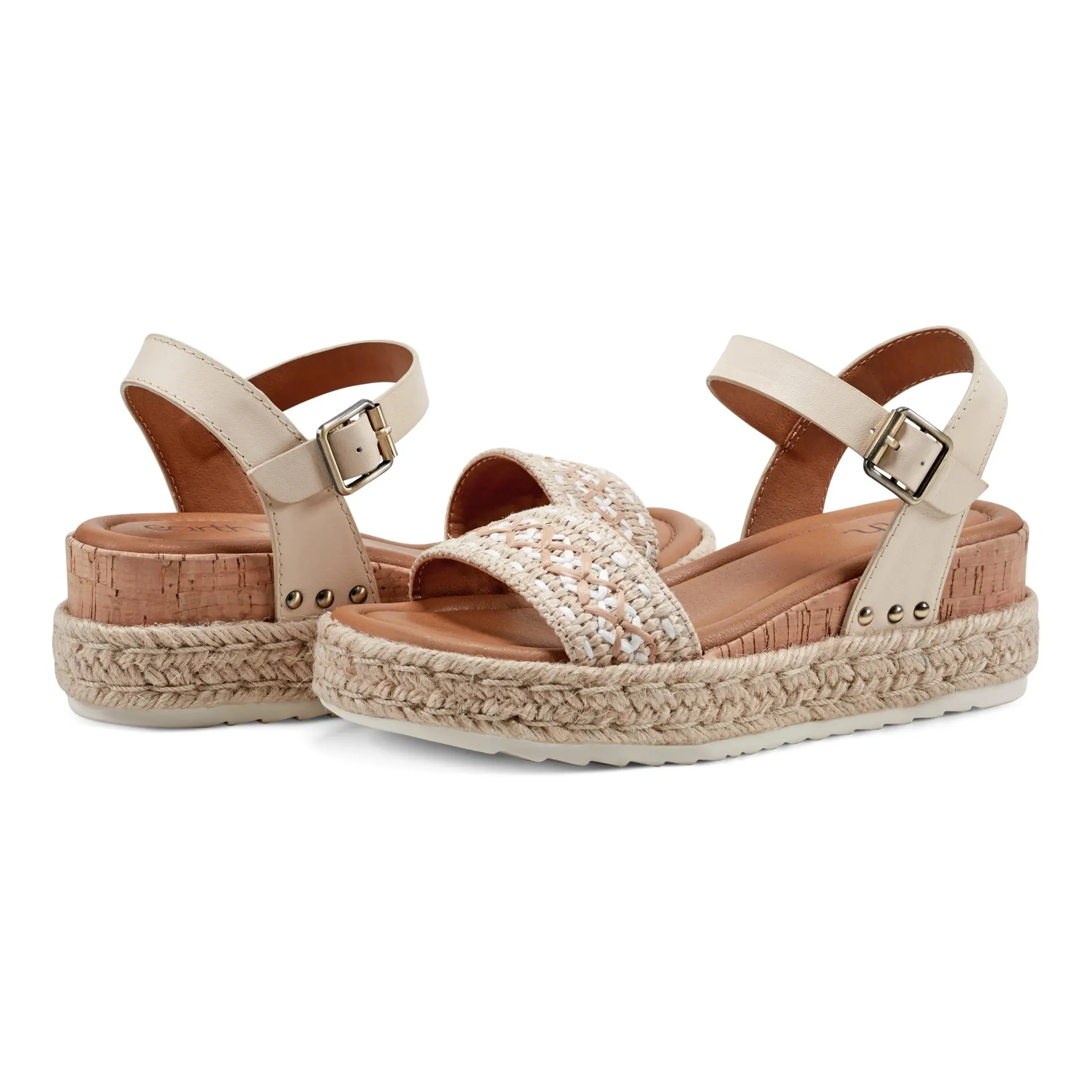 Collins Platform Wedge Ankle Strap Sandals