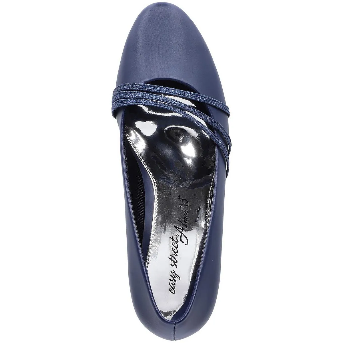Cristiny Womens Satin Glitter Pumps