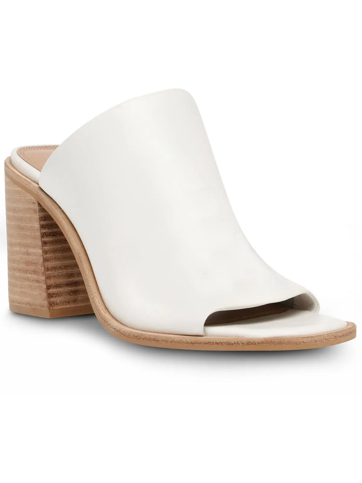 Cru  Womens Leather Block Heel Heels