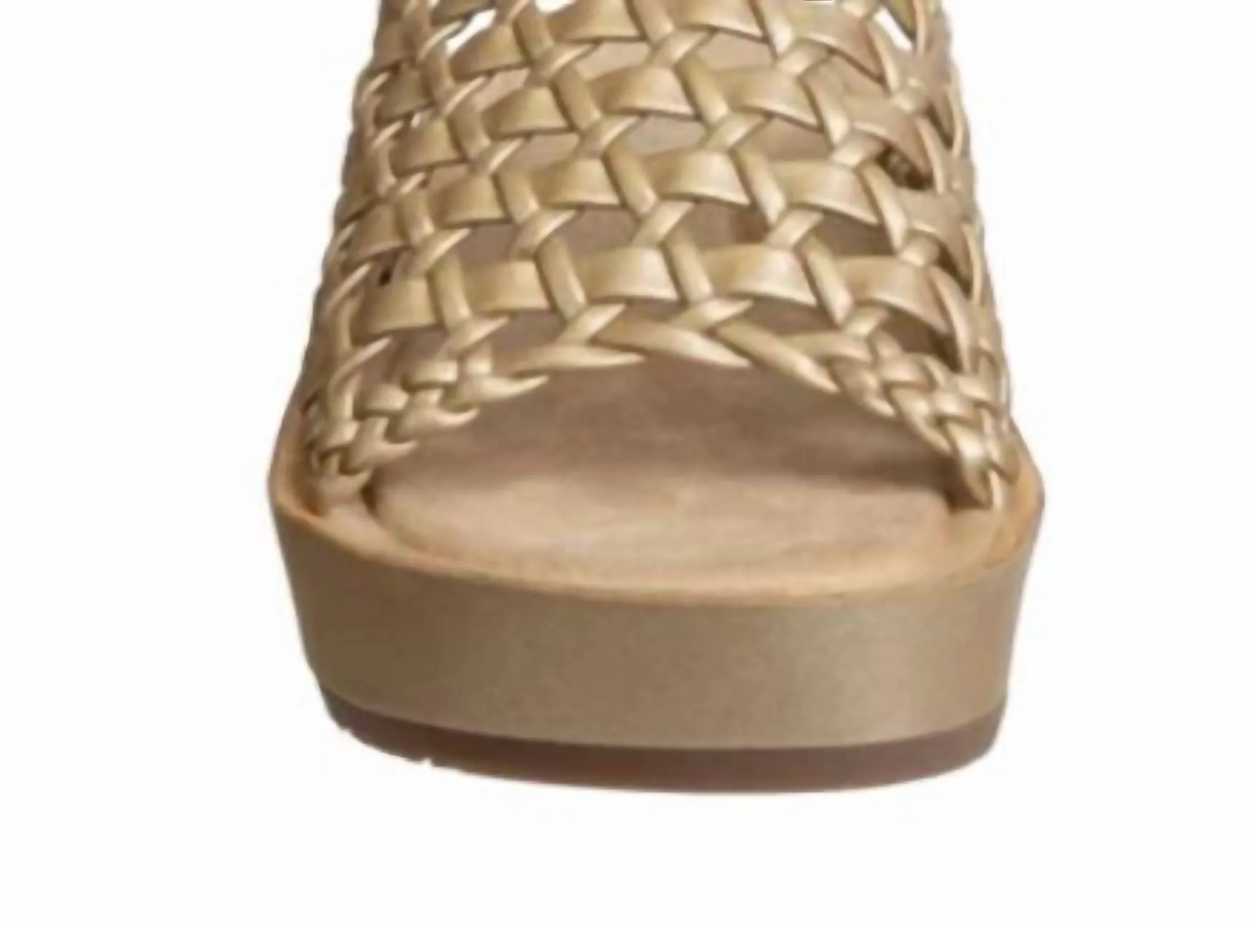 Cyprus Sandal In Gold