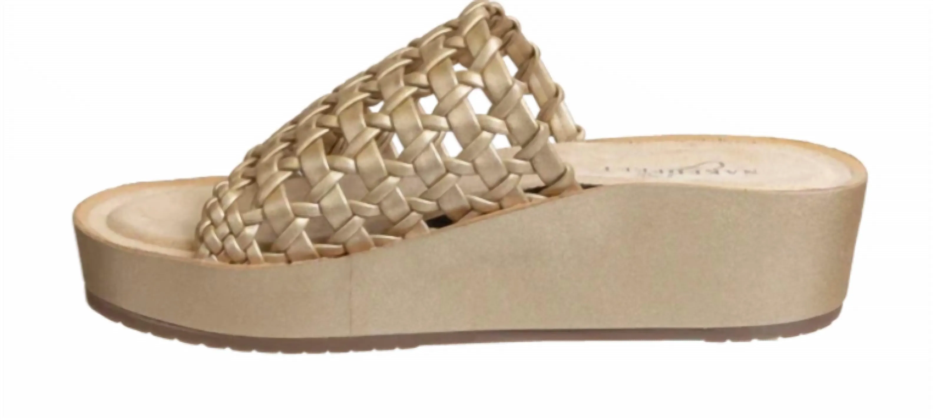 Cyprus Sandal In Gold