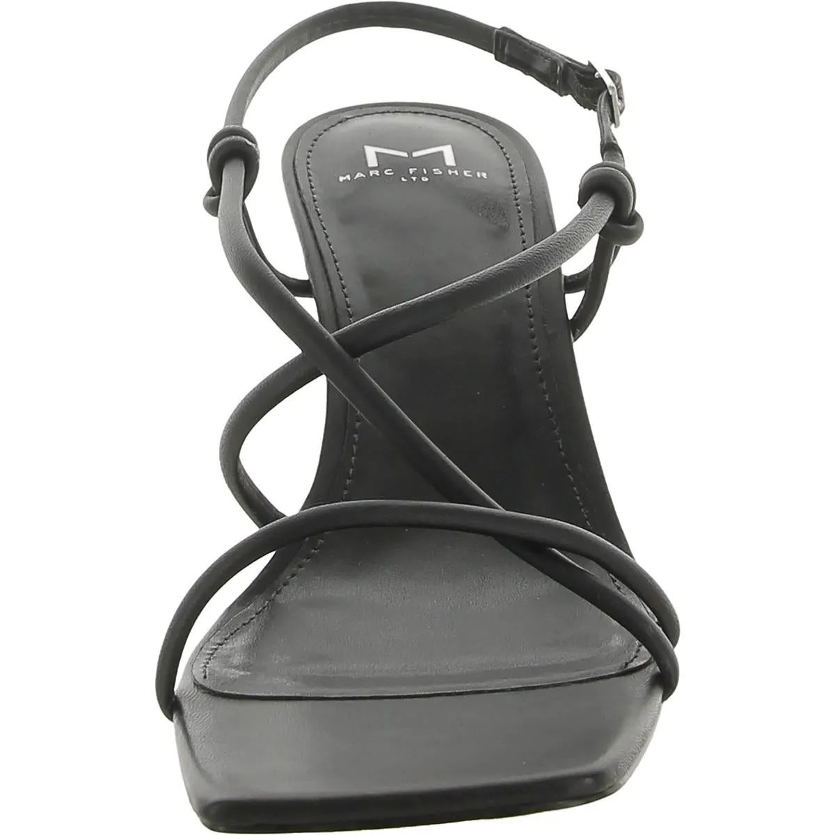 Dayne  Womens Slip On Leather Heels