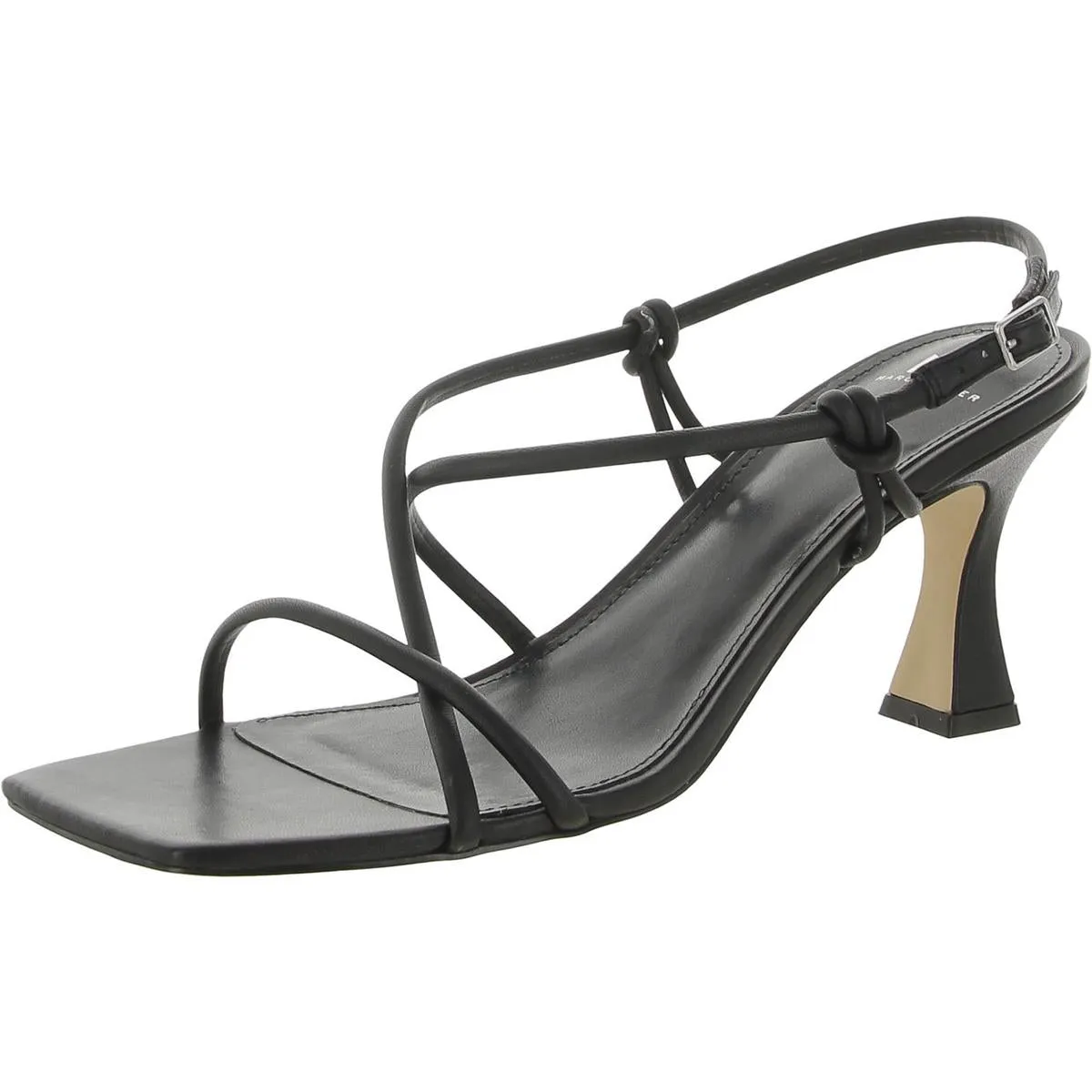 Dayne  Womens Slip On Leather Heels