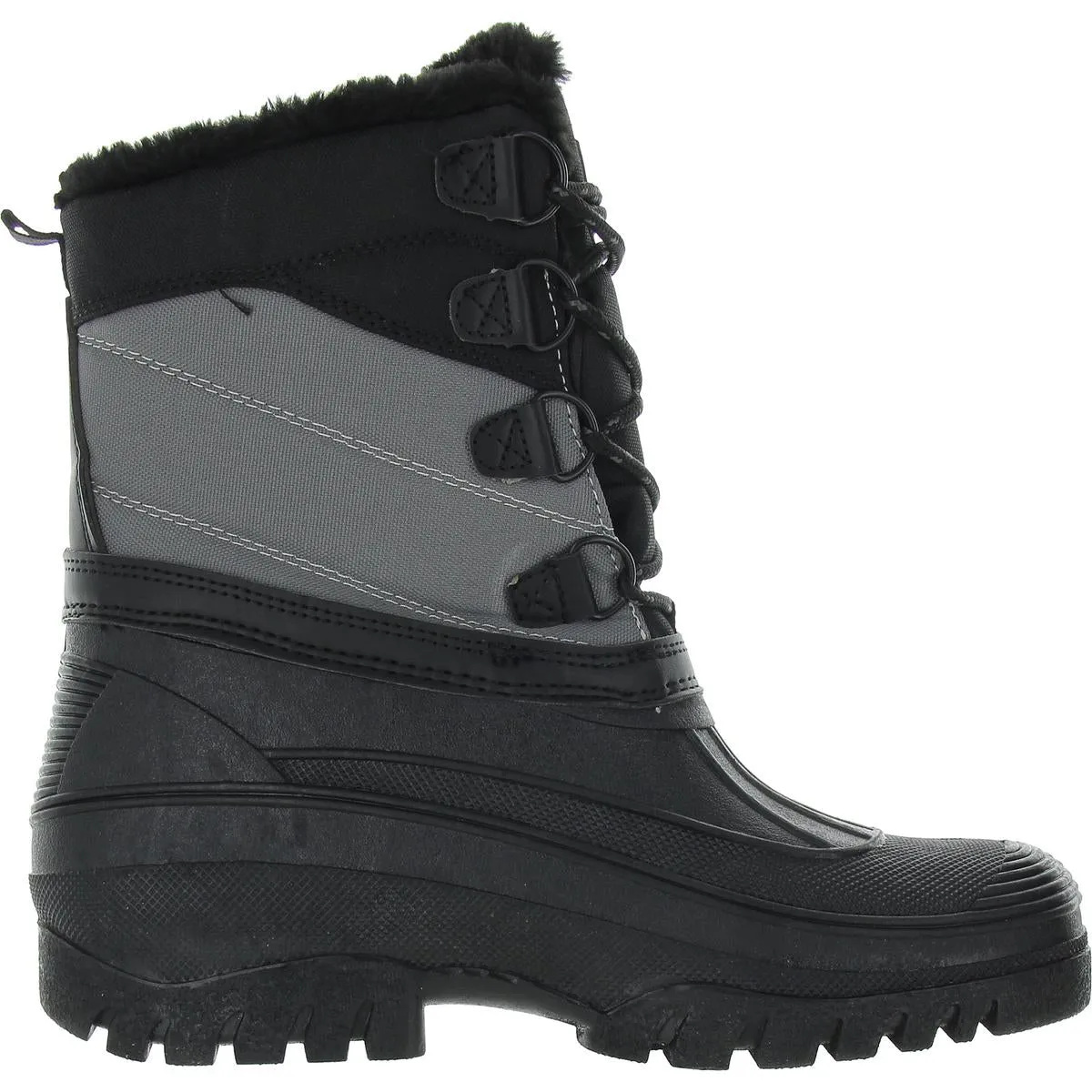 Decker 01 Mens Faux Fur Lined Manmade Winter & Snow Boots