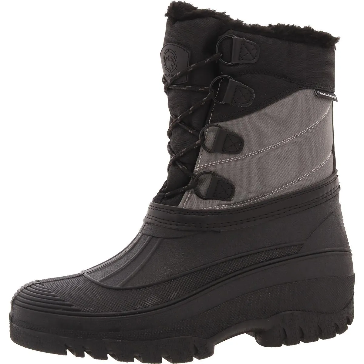 Decker 01 Mens Faux Fur Lined Manmade Winter & Snow Boots