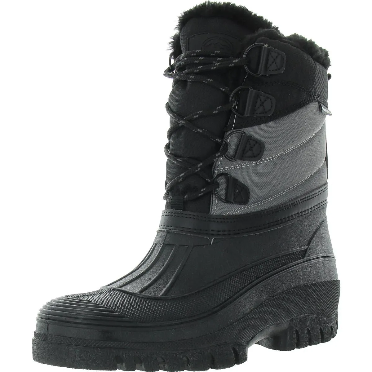 Decker 01 Mens Faux Fur Lined Manmade Winter & Snow Boots