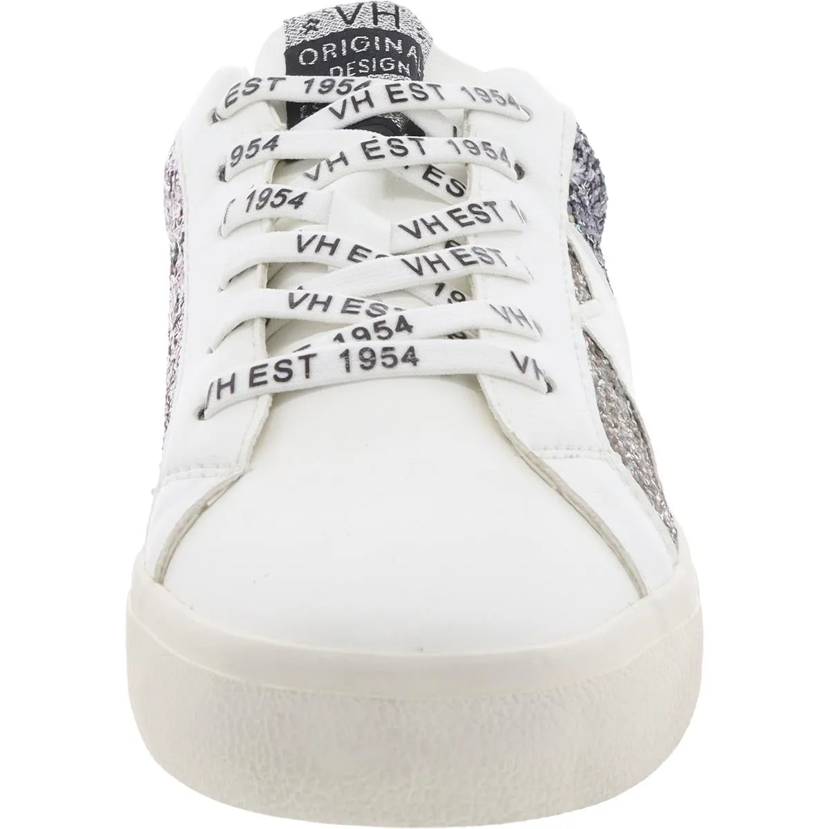 DEMI Womens Cushioned Footbed Leather Casual And Fashion Sneakers