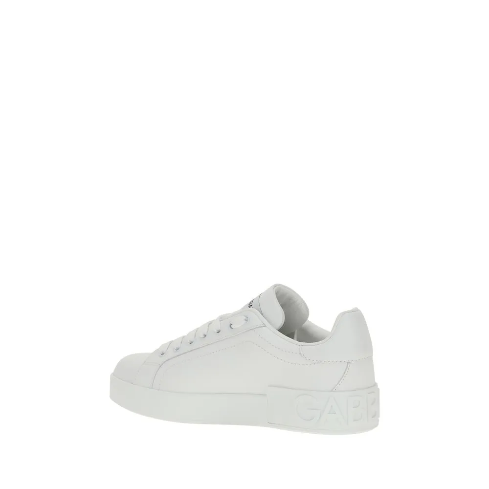 Dolce & Gabbana Leather Women's Sneakers