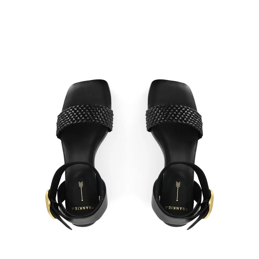 EADIE - BLACK LEATHER