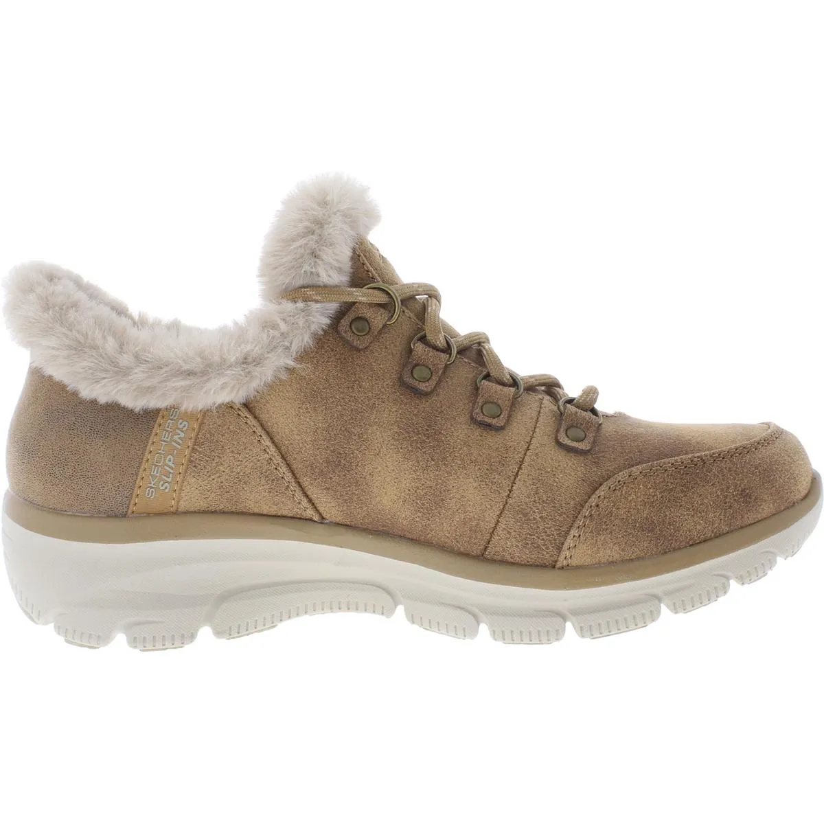 EASY GOING Womens Faux Suede Cold Weather Booties