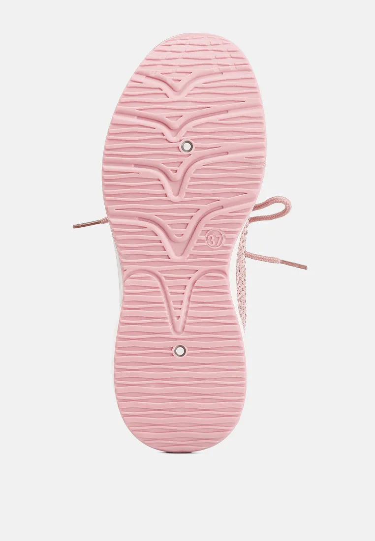 elizha stud embellished lace up sneakers