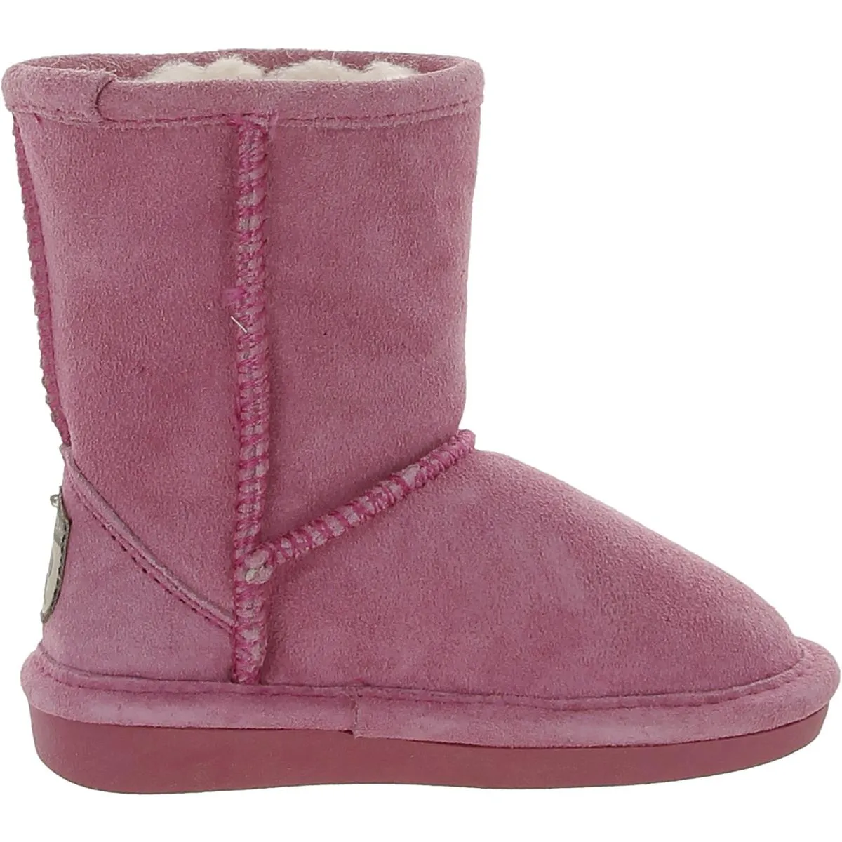 Evangeline Toddler Girls Suede Cozy Shearling Boots