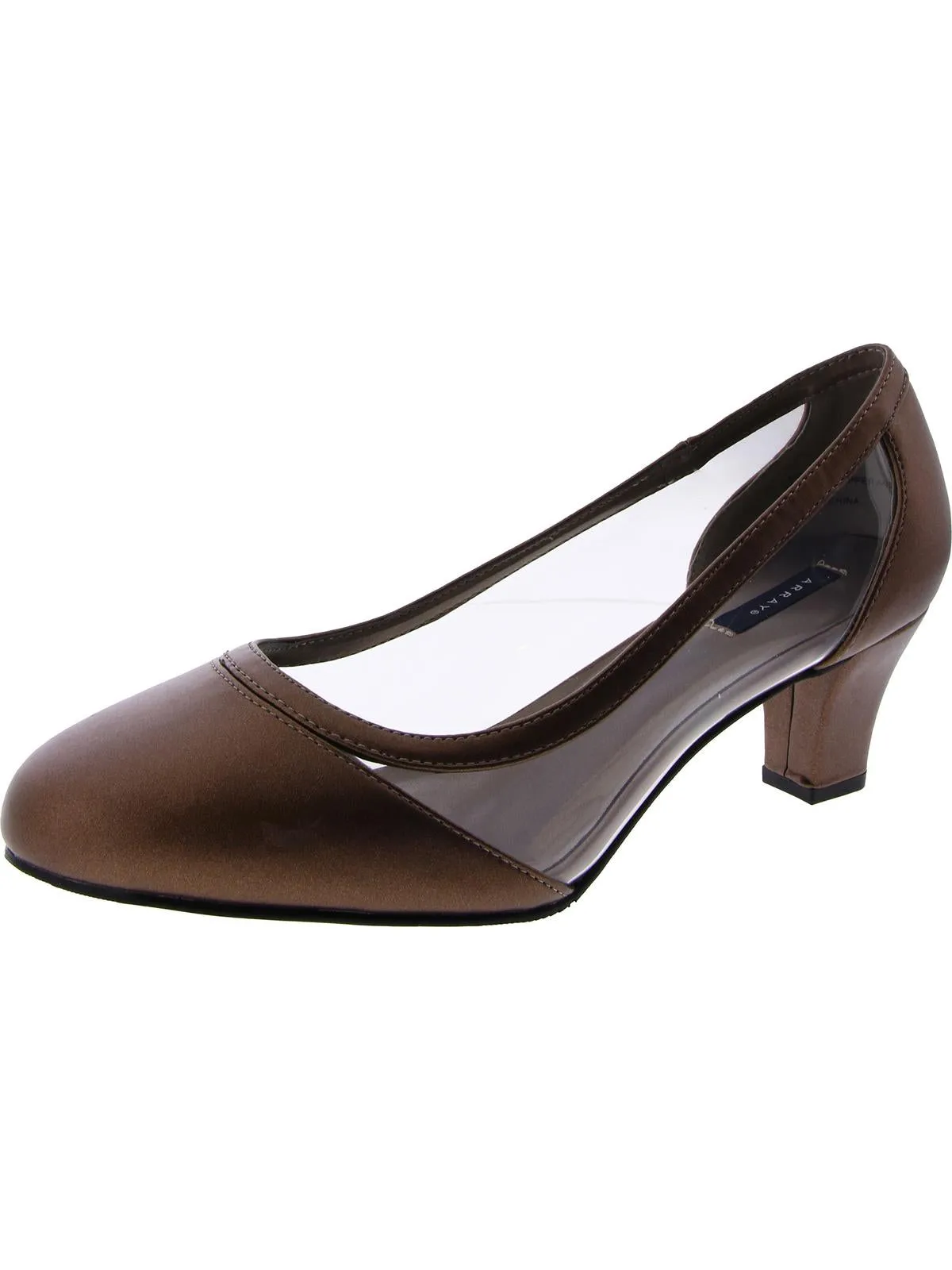 Eve Womens Metallic Slip-On Pumps