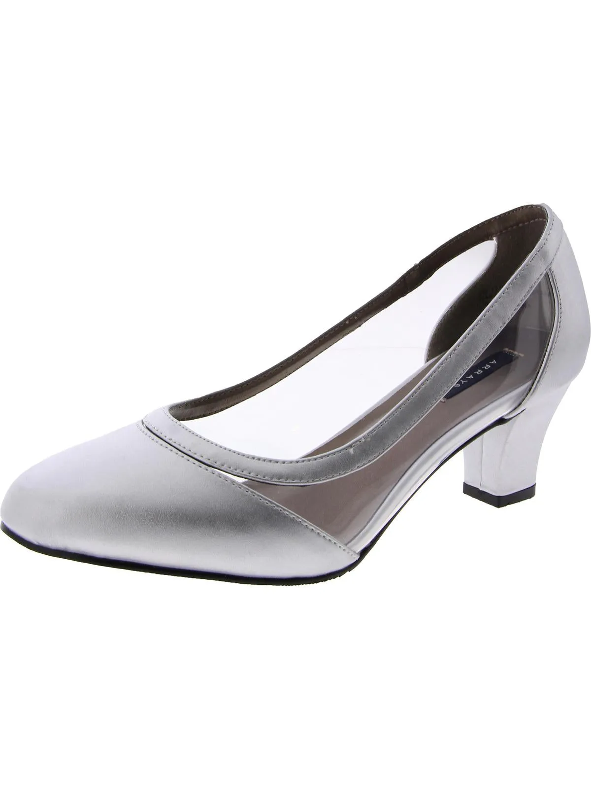 Eve Womens Metallic Slip-On Pumps