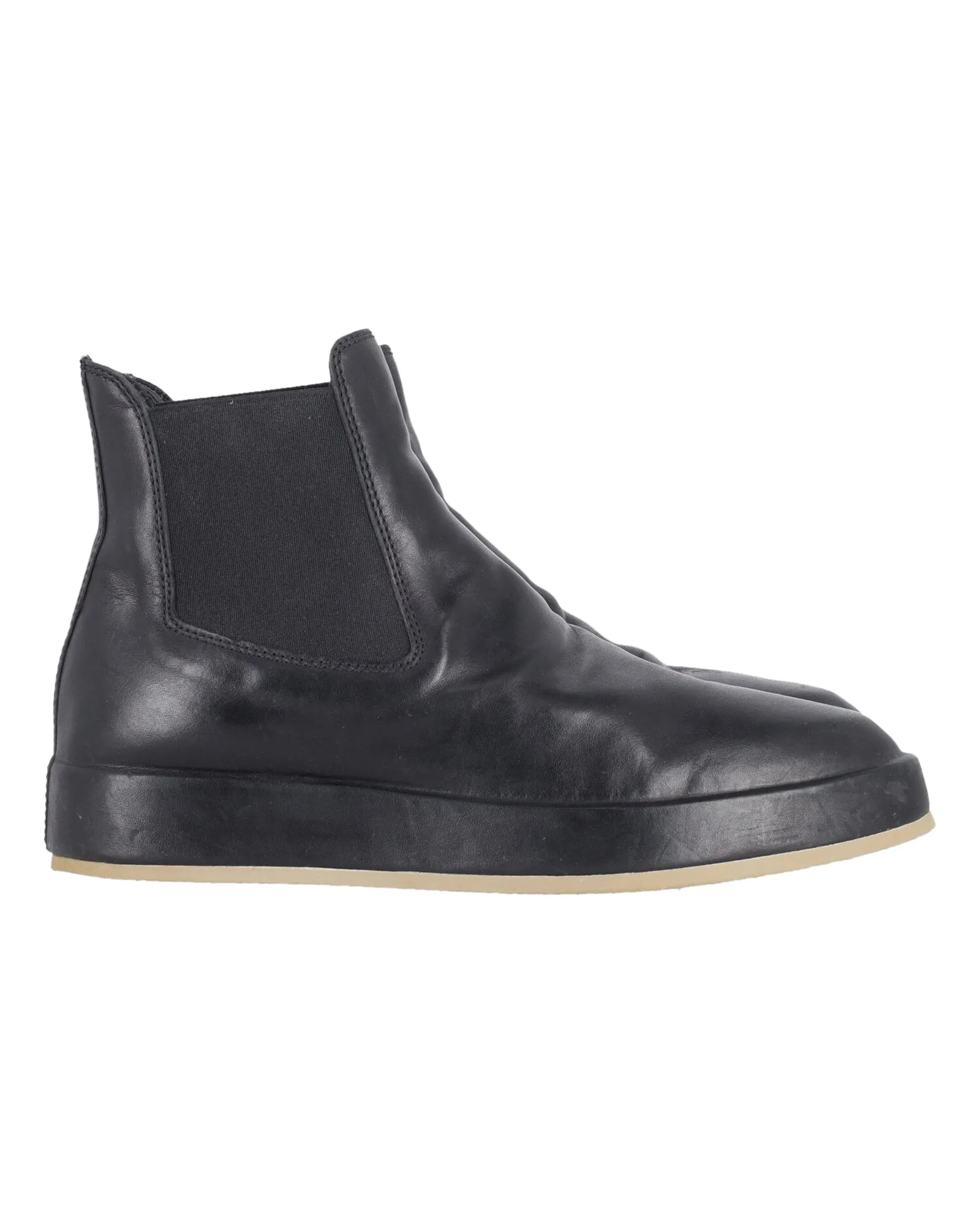 Fear Of God Chelsea Wrapped Boots in Black Leather
