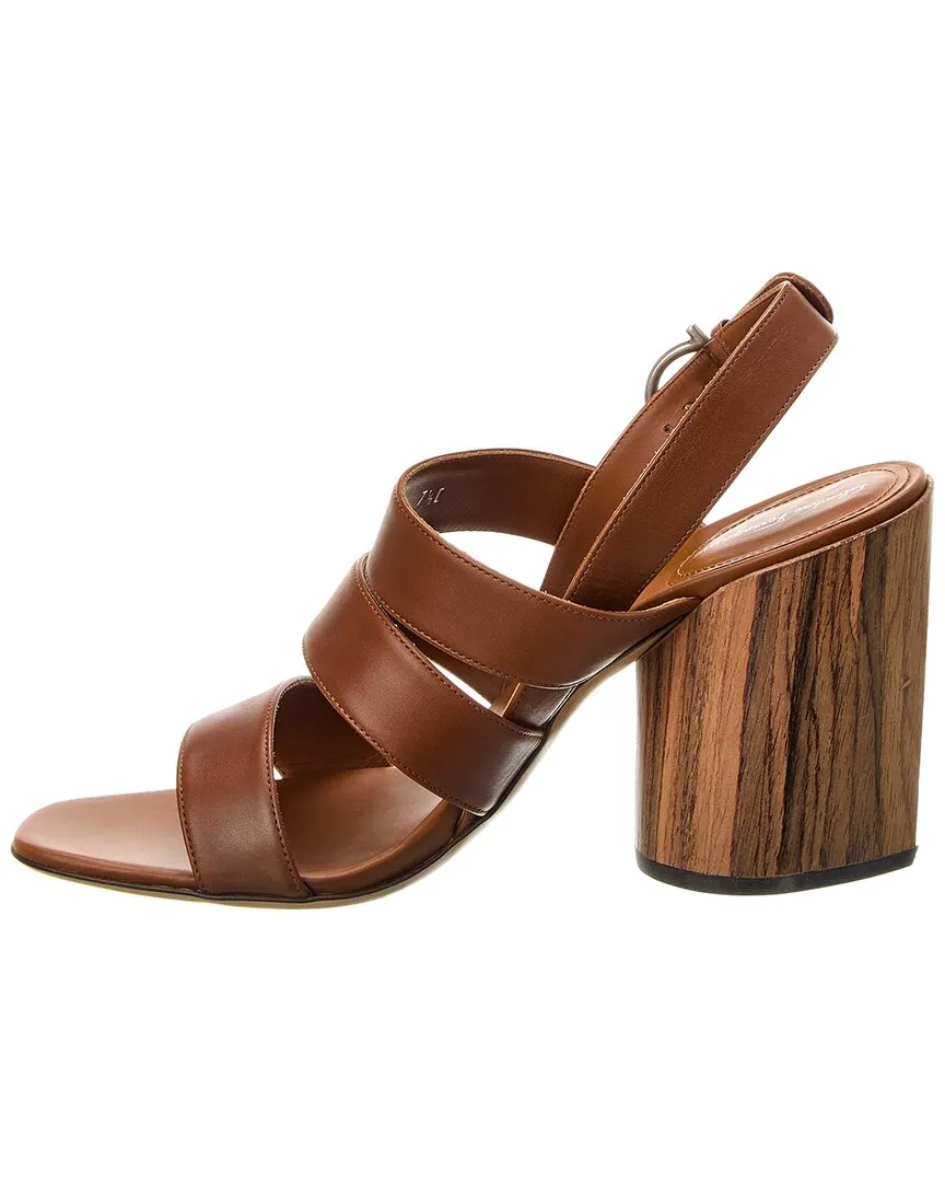 Ferragamo Trezze Leather Sandal