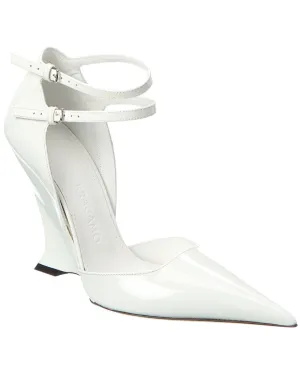 Ferragamo Vidya Patent Wedge Pump