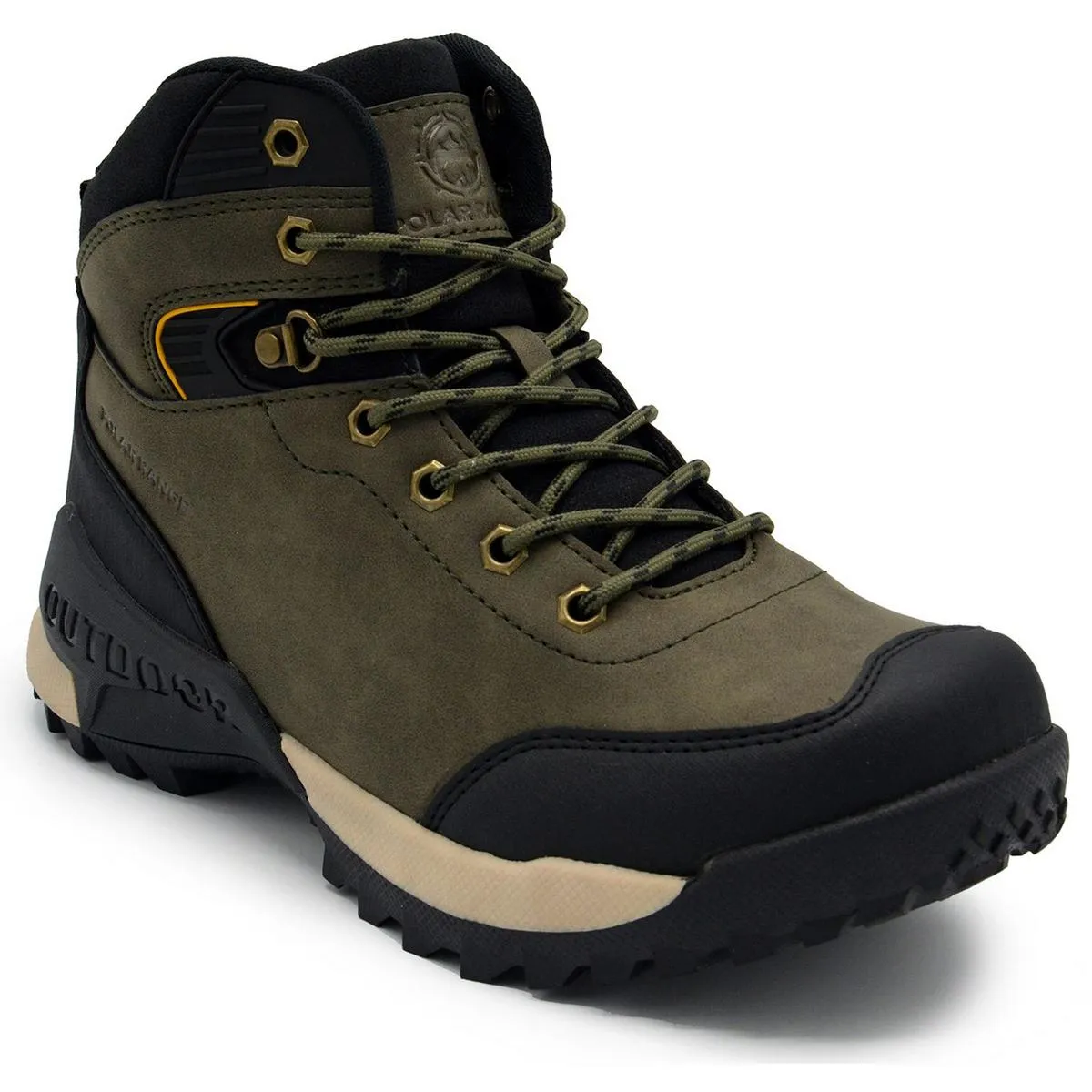 Finlay01 Mens Solid Manmade Work & Safety Boots