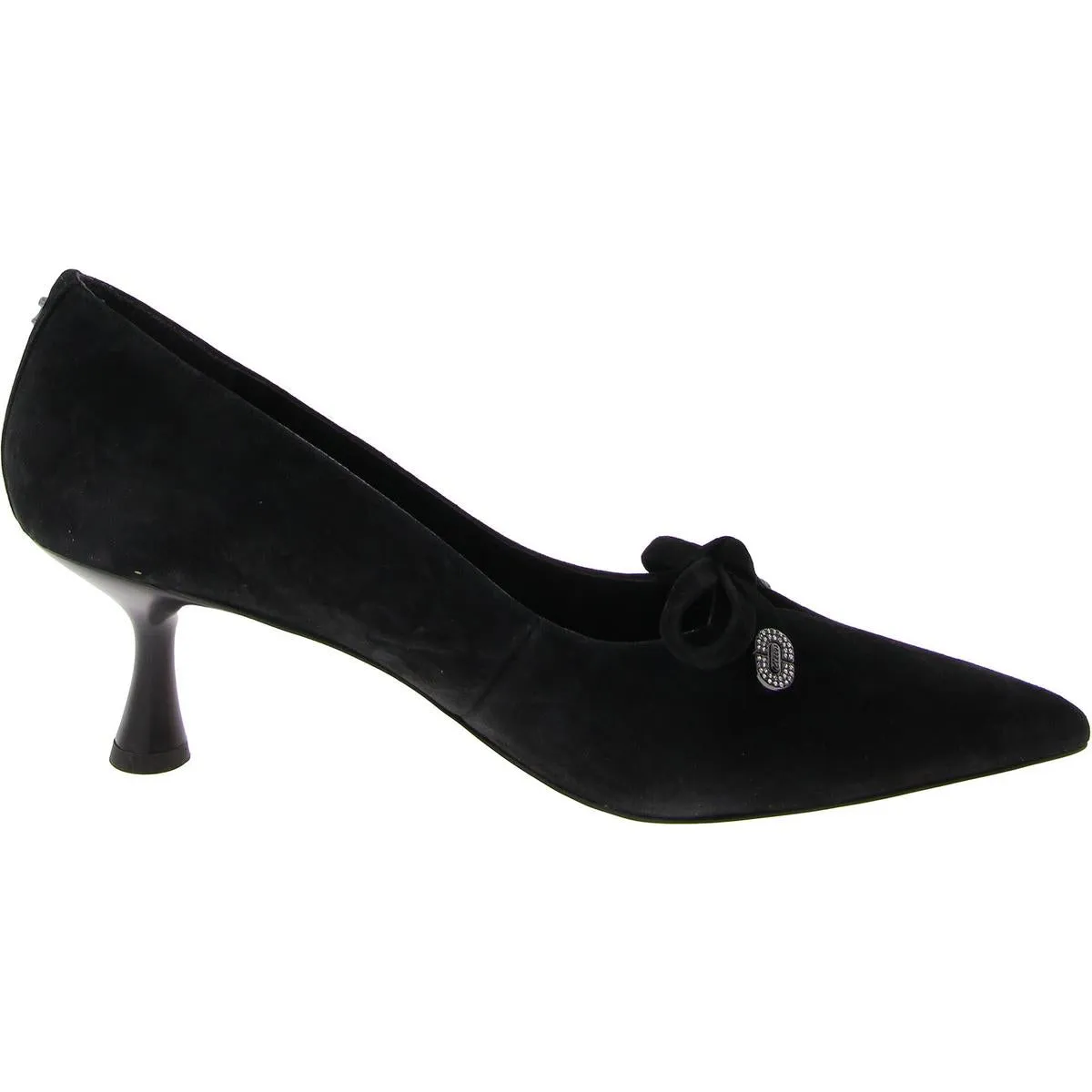 Fleur Womens Suede Pointed Toe Pumps