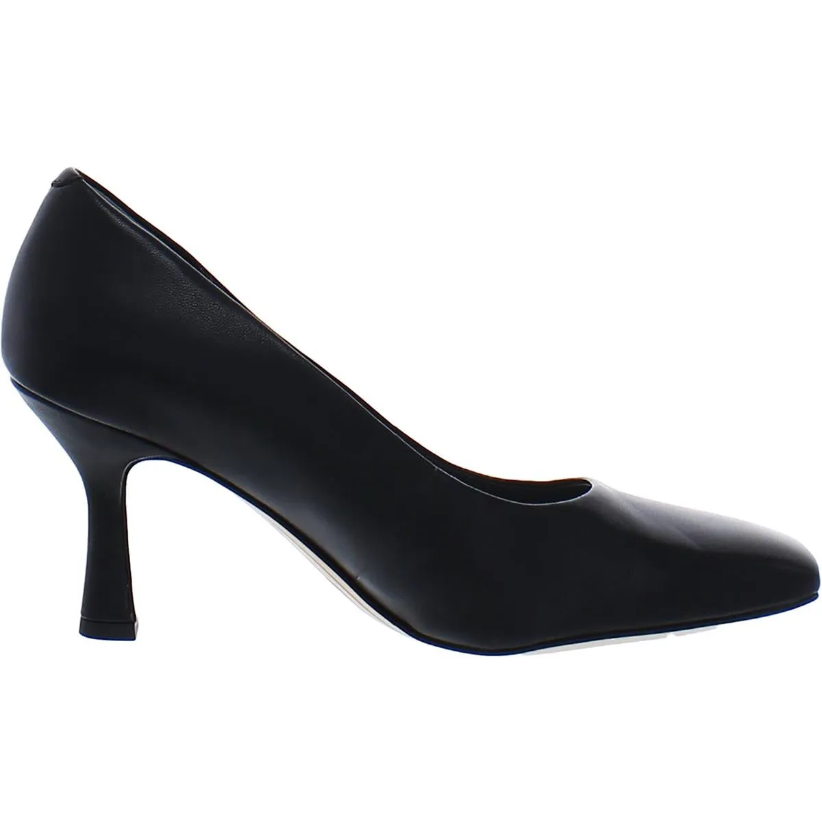 Flxaela  Womens Slip On Square Toe Pumps