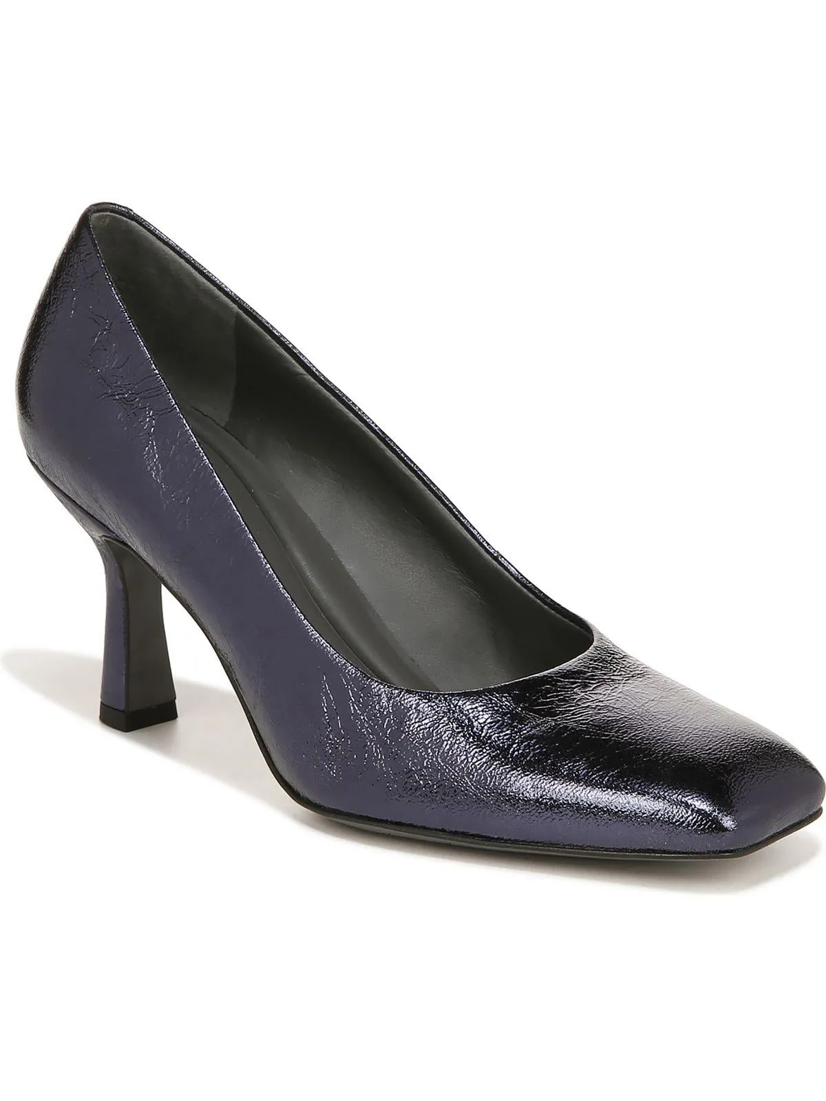 Flxaela  Womens Slip On Square Toe Pumps
