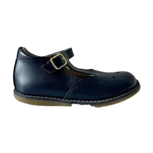 Footmates Girls Navy Shoes