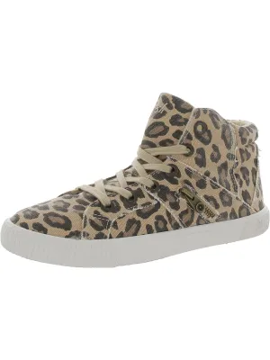 Fruitcake-K Girls Canvas Lace-Up High Top Sneakers