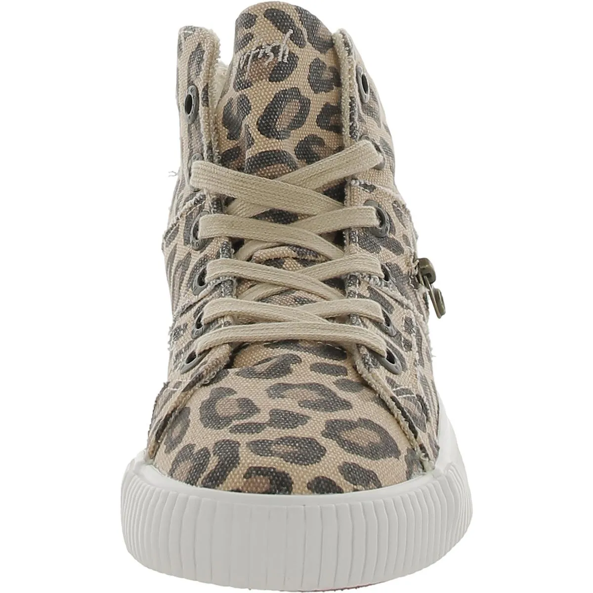 Fruitcake-K Girls Canvas Lace-Up High Top Sneakers