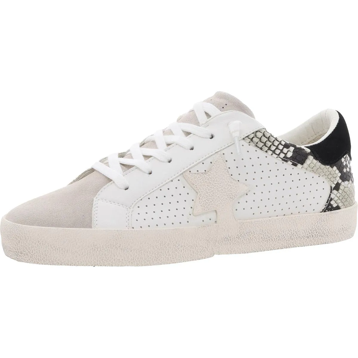 GADOL X Womens Cushioned Footbed Leather Casual And Fashion Sneakers
