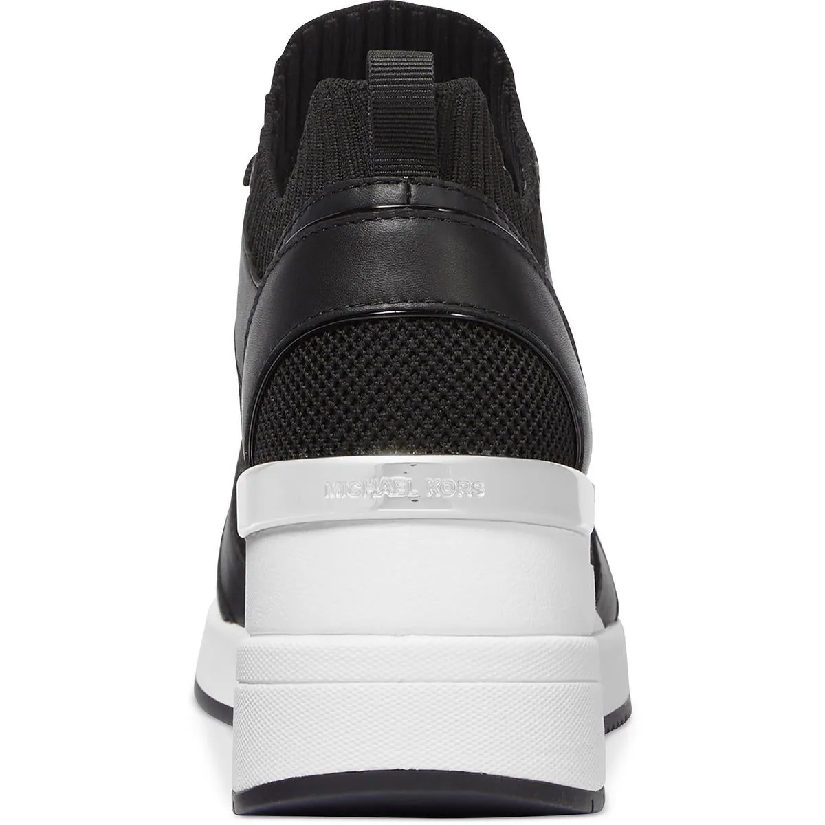 George Knit Trainer Womens Lace-Up Leather Casual And Fashion Sneakers