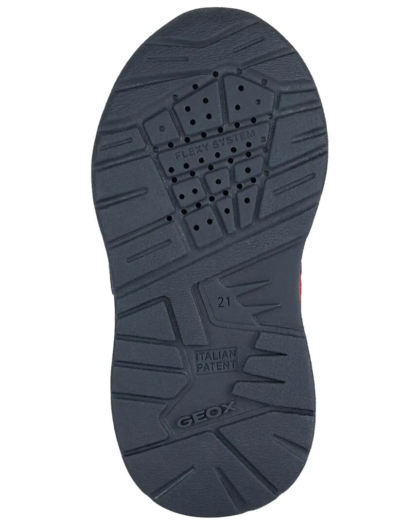 Geox Pyrip Velcro Leather Sneaker