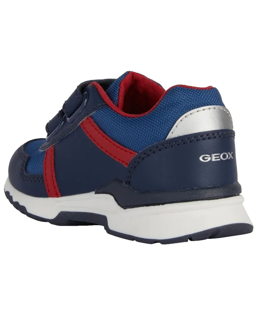 Geox Pyrip Velcro Leather Sneaker