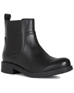 Geox Rawelle Leather Bootie