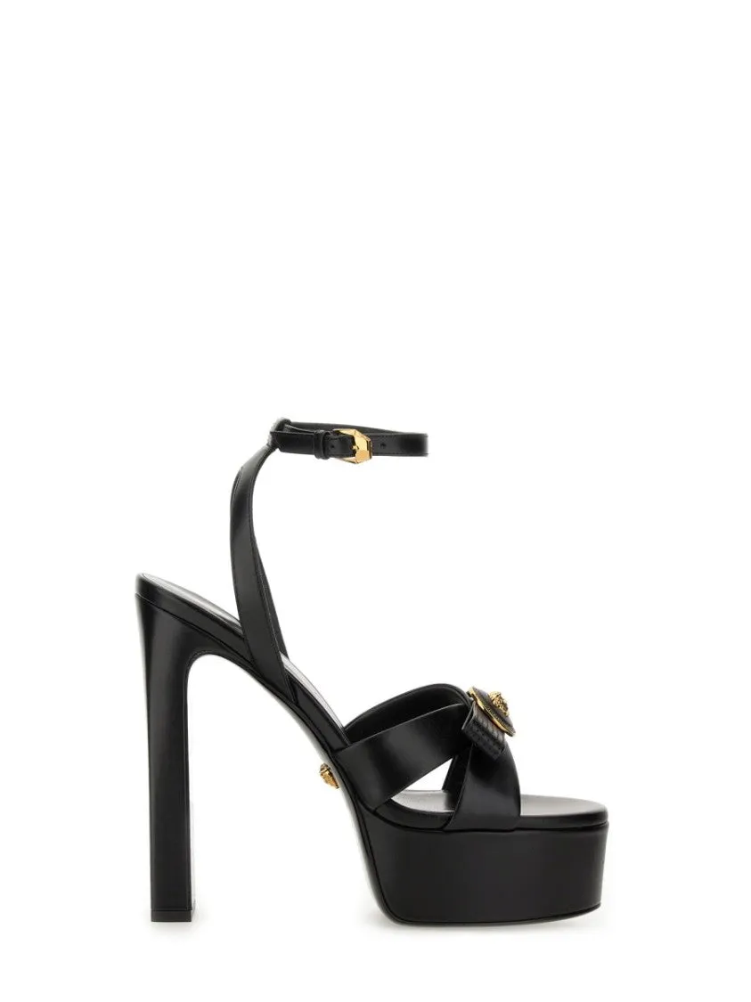 Gianni Ribbon" Sandals