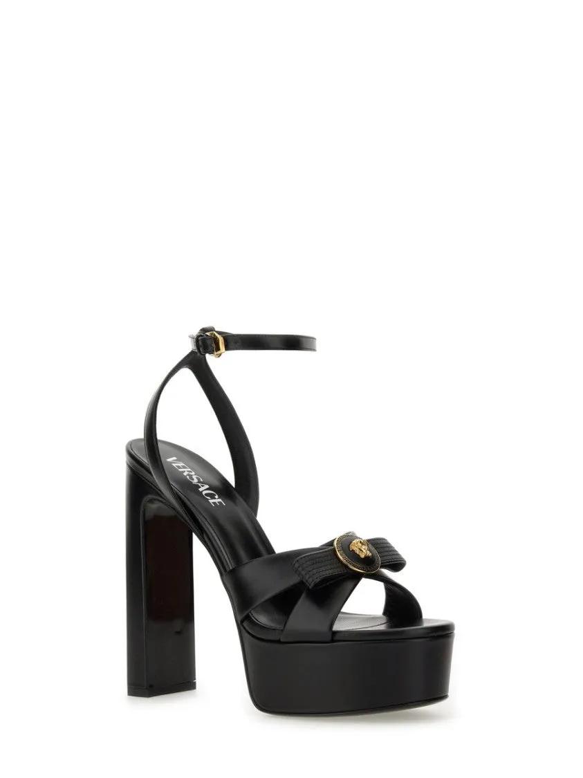 Gianni Ribbon" Sandals