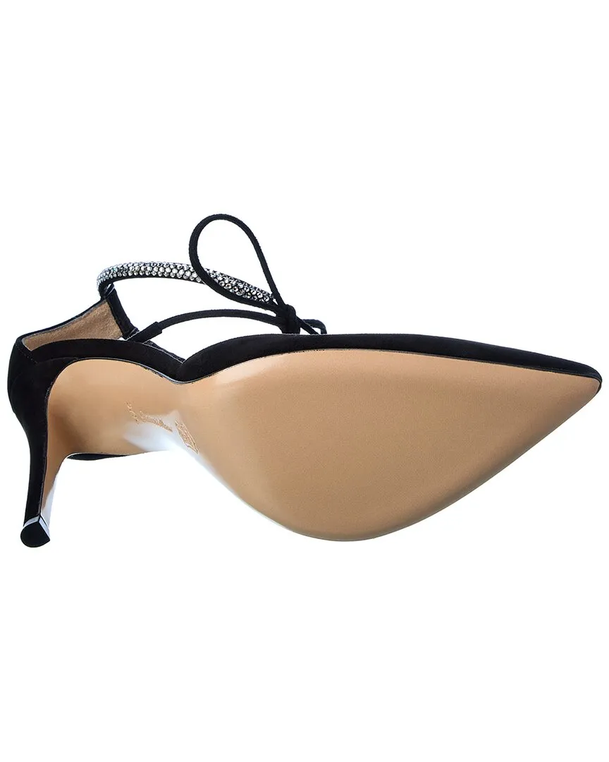Gianvito Rossi Montecarlo D'Orsay 105 Suede Pump