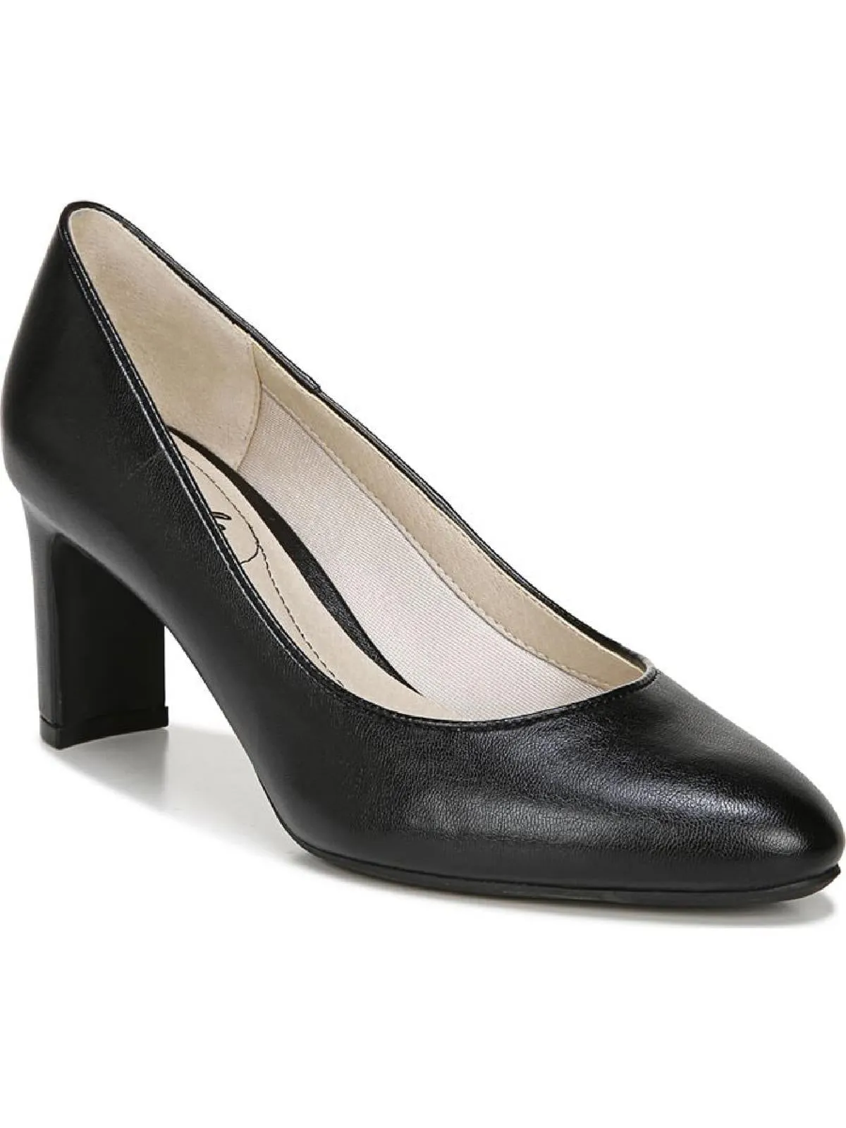Gigi Womens Slip Resistant Memory Foam Block Heels
